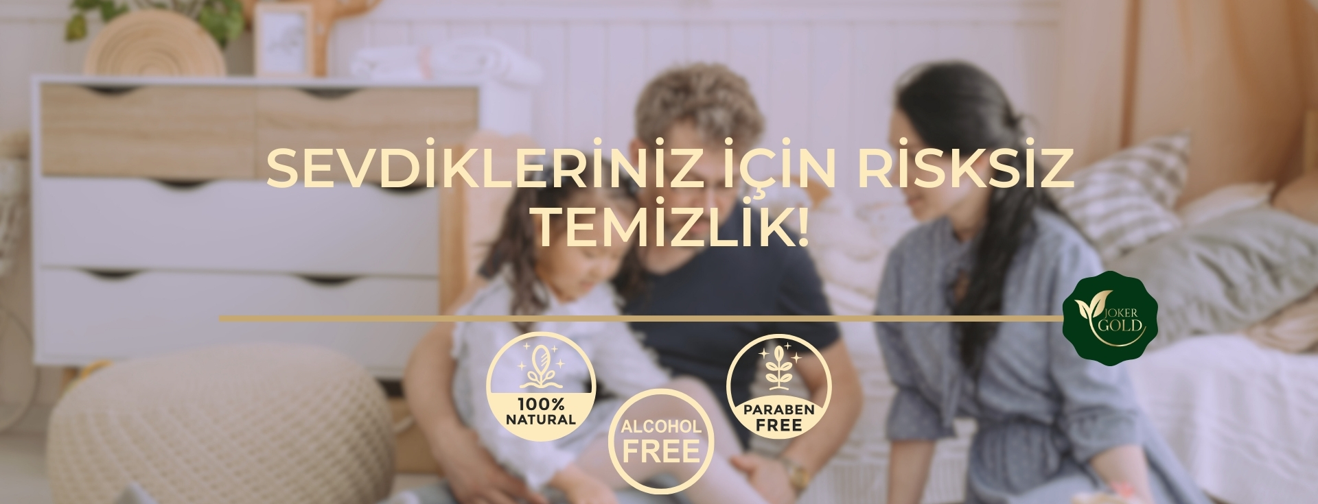 Joker Gold Bitkisel Temizleyici