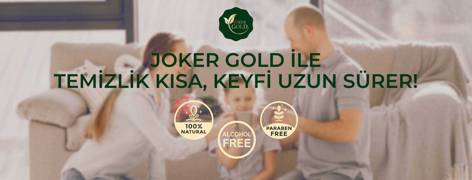 Joker Gold Bitkisel Temizleyici